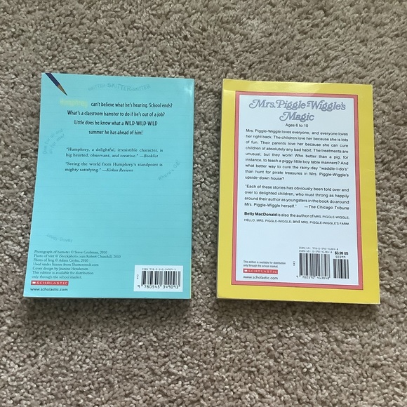 3/$15 🛍️ Children’s Book bundle summer according to Humphrey Mrs Piggle Wiggles - Picture 2 of 5
